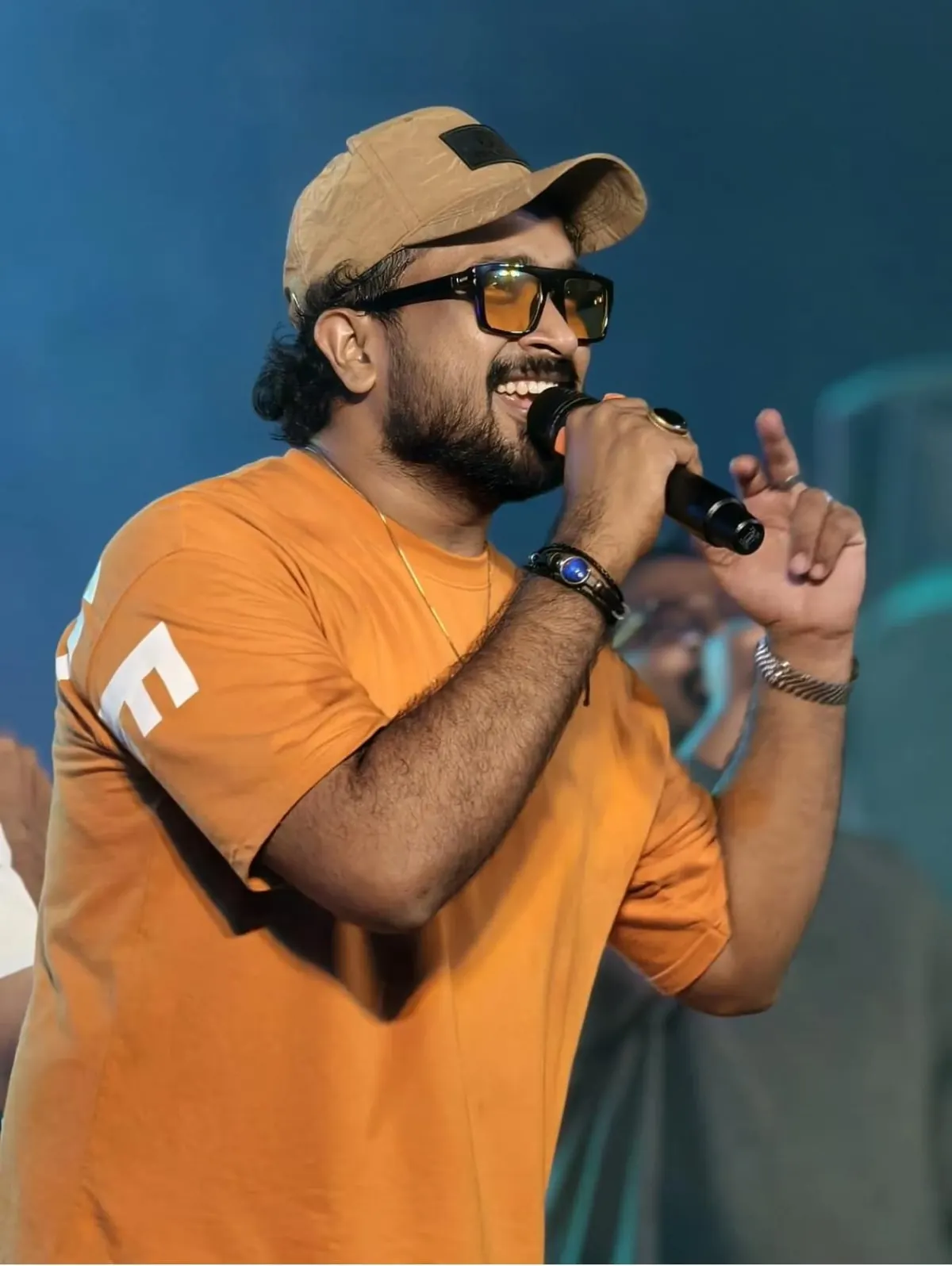 Male Singer Closeup by Heart Beats Events