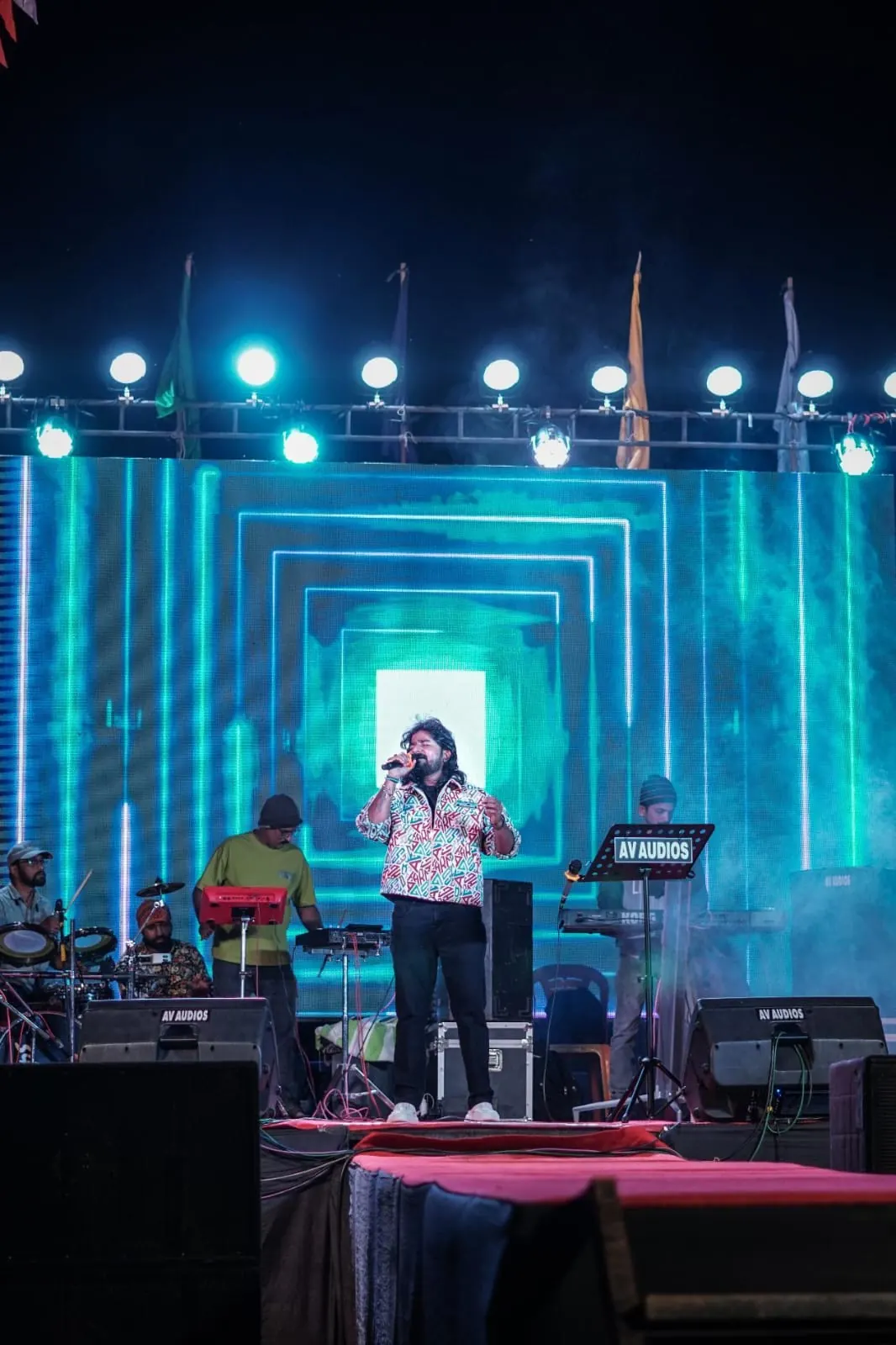 Blue Stage Production by Heart Beats Events